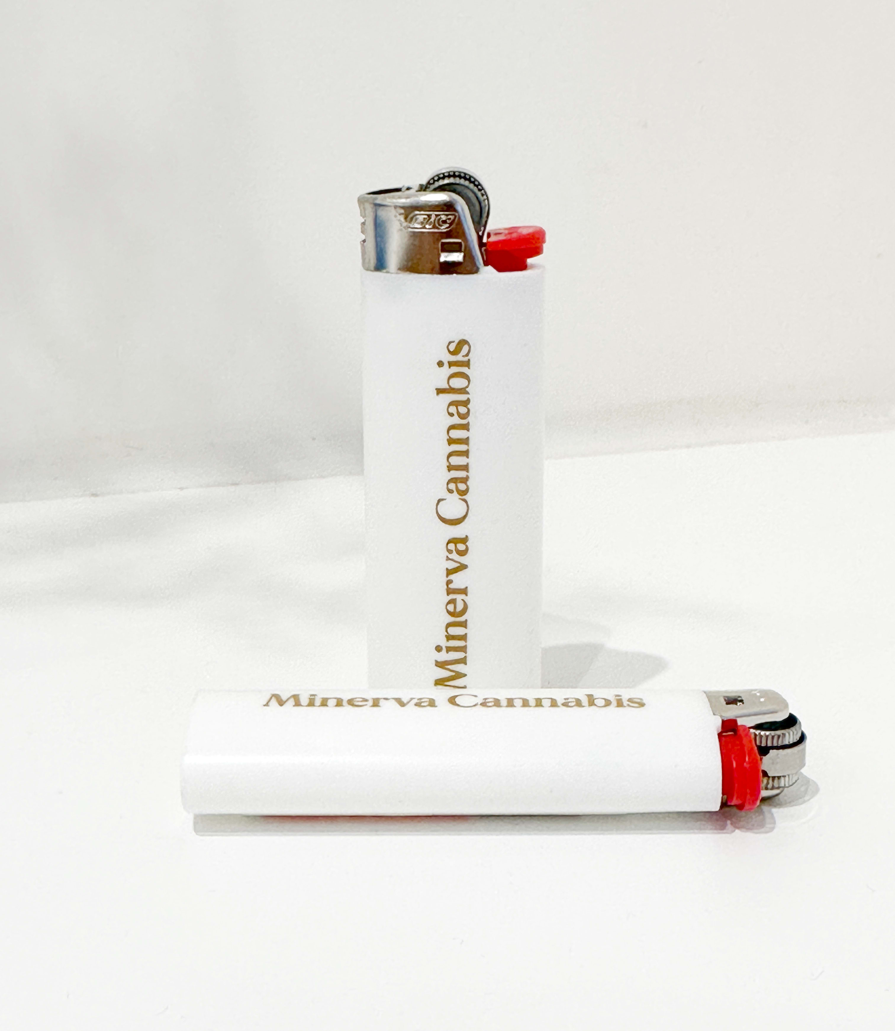 Minerva White Lighter